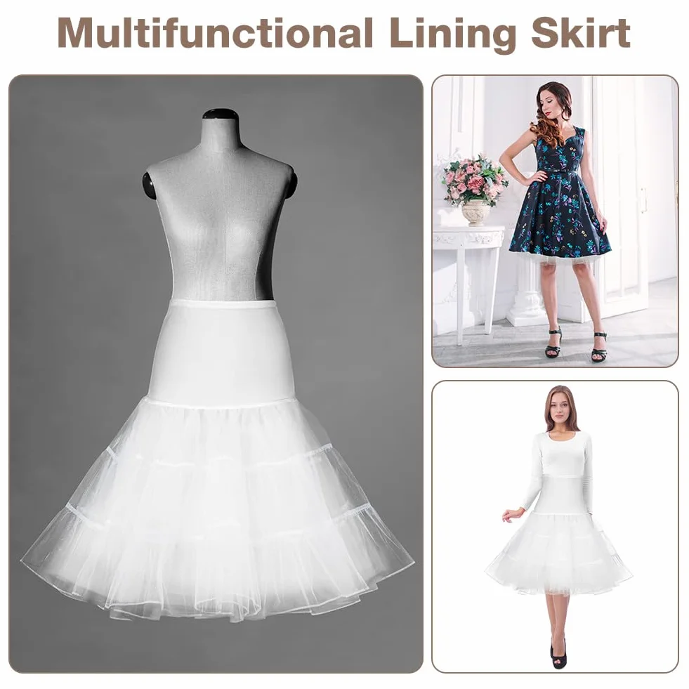 Sottogonna Anni '50, Sottogonna Donna Tulle, Sottoveste Donna Vintage, Sottoveste Da Ballo Per Matrimonio
