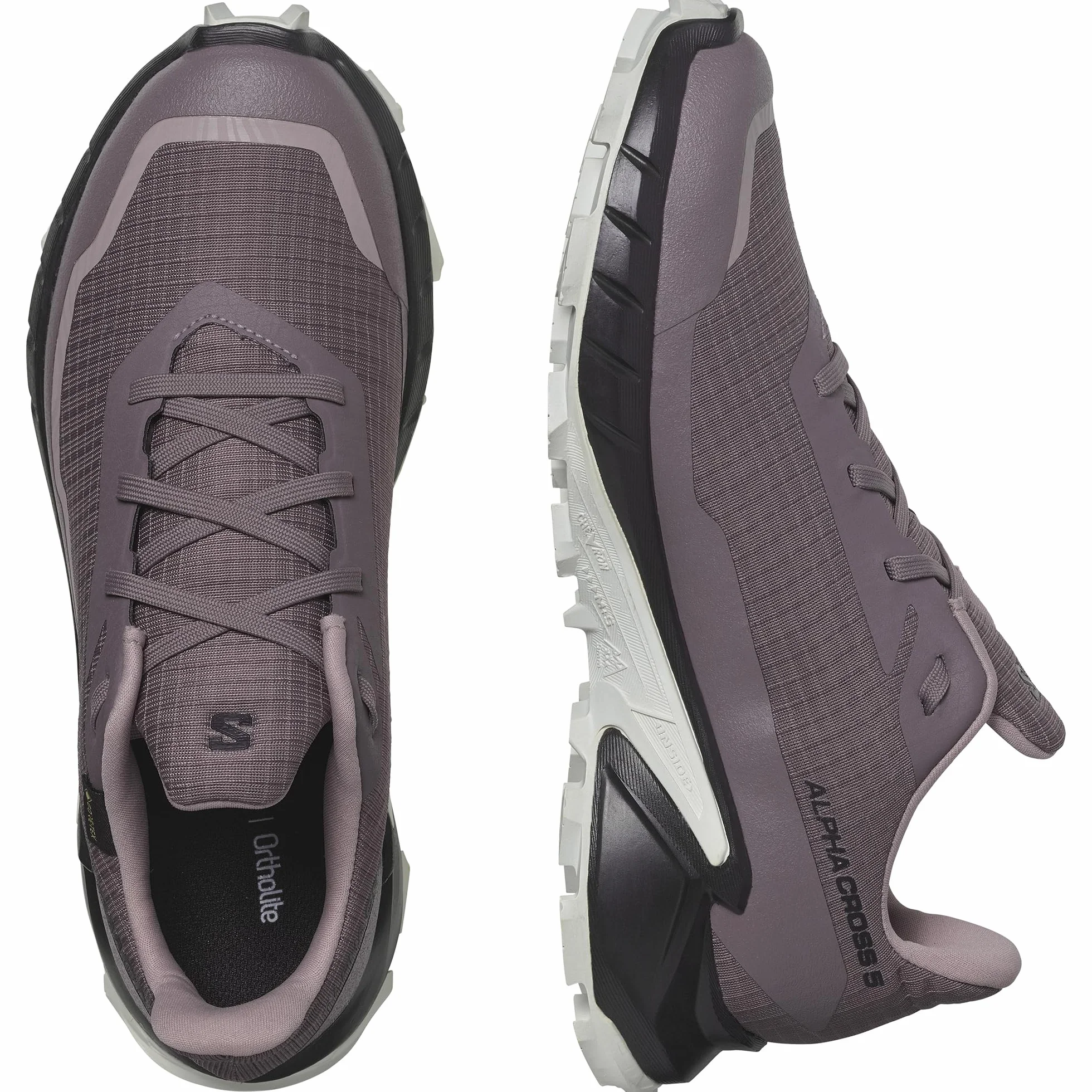Salomon ALPHACROSS 5 Gore-Tex Impermeabili Scarpe da Trail Running, Donna