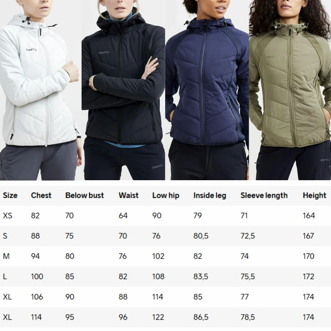 Craft ADV Explore Hybrid Jacket W Giacca Donna