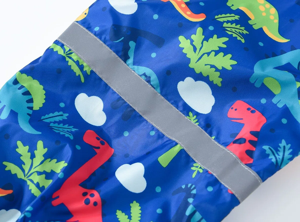 Pantaloni Antipioggia per Bambini Pantaloni Impermeabili Antipioggia Bambina Pantaloni Anti-Fango per 2-9 Anni