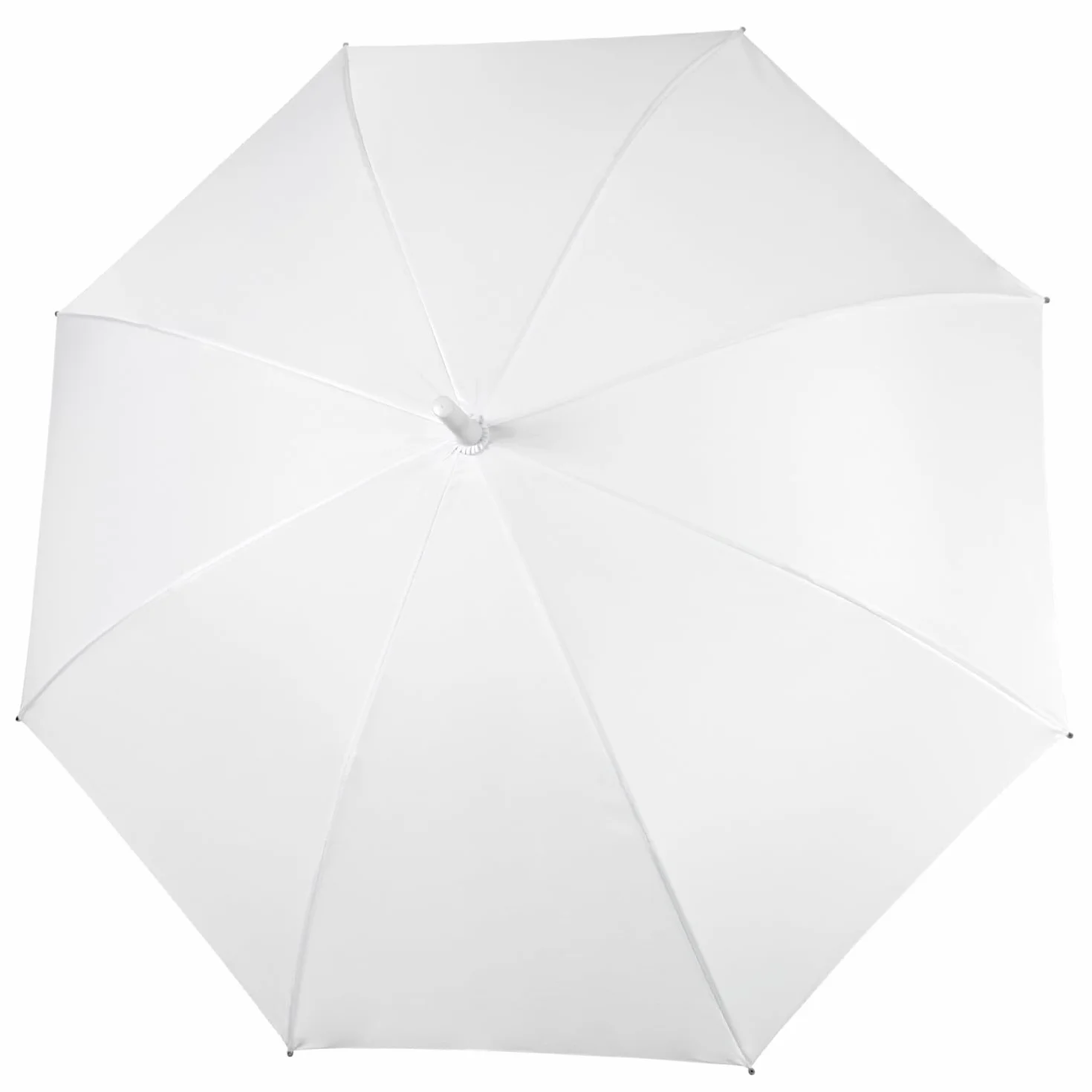 PERLETTI Ombrello Sposa Bianco da Cerimonia Matrimonio Eventi - Ombrello Lungo Classico e in Pizzo da Donna - Ombrello Wedding