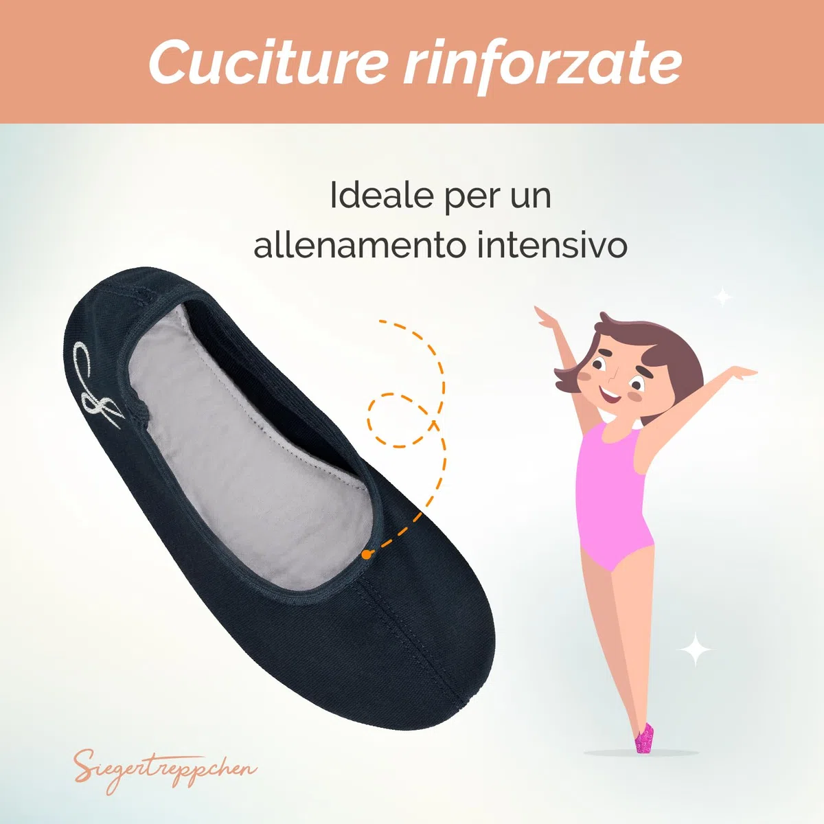 Scarpe da Ginnastica Artistica (24-40) Motivo Pirati - Scarpe da Ballo per Ragazze, Ragazzi e Adulti