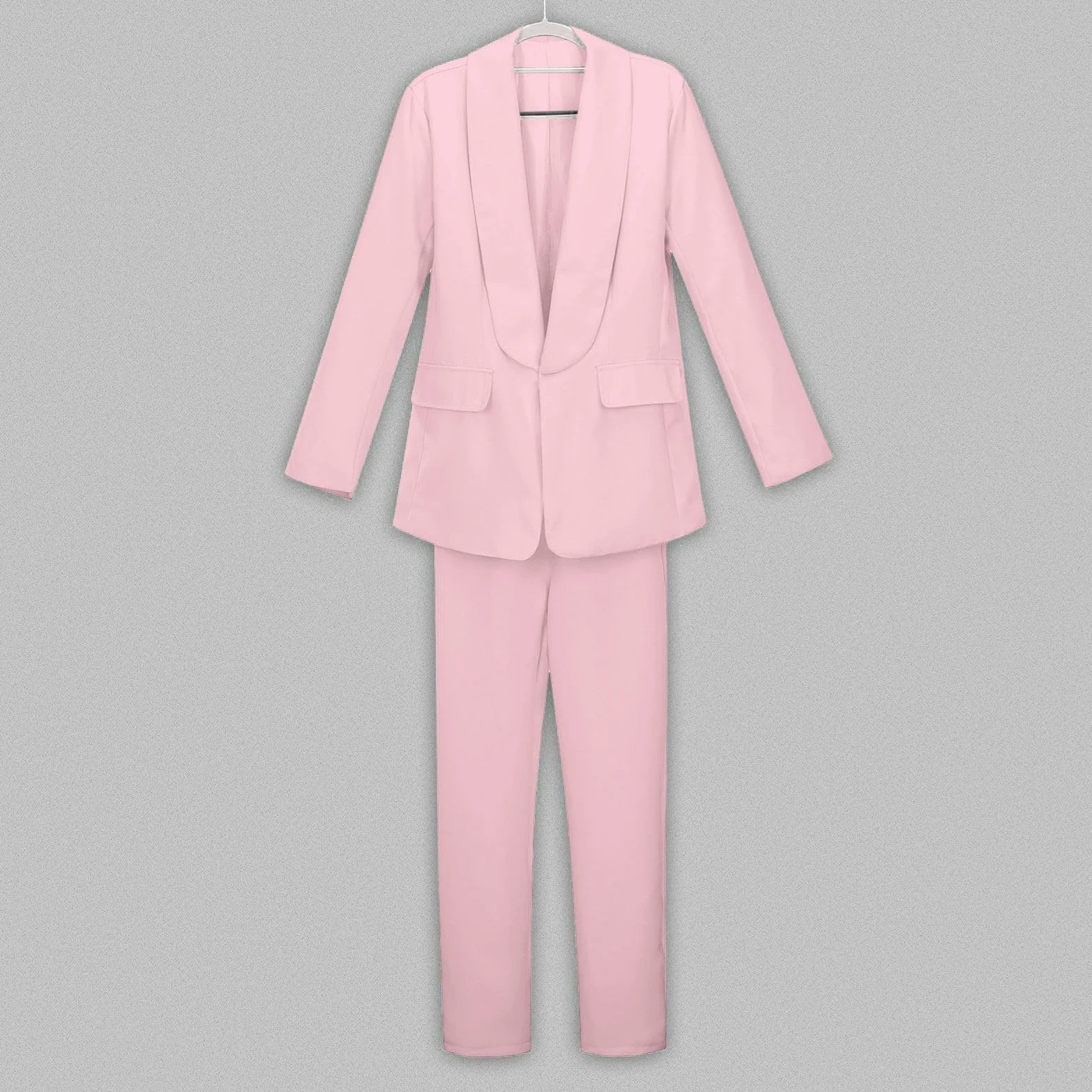 Generisch Elegante costume da bambina in due pezzi, giacca e pantaloni, abbigliamento formale per adolescenti