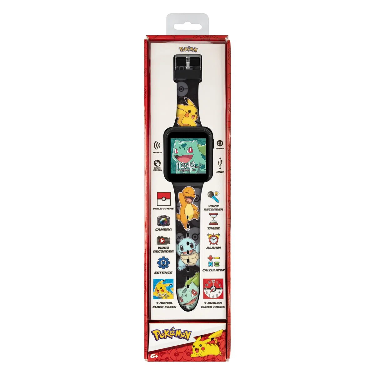 Pokémon Kids Orologio Intelligente Interattivo POK4231
