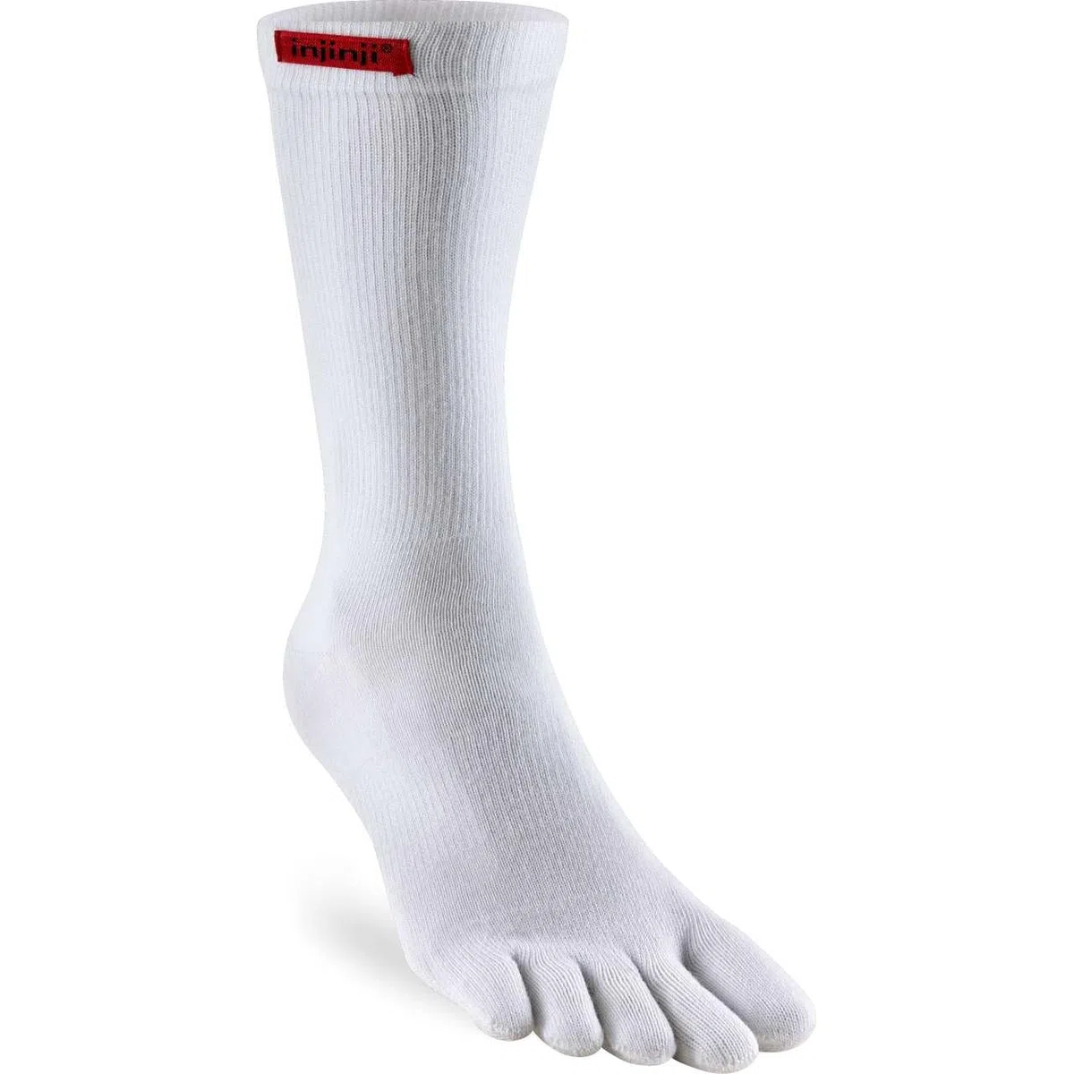 Injinji Sport Original WEIGHT CREW WHITE L, bianco, L