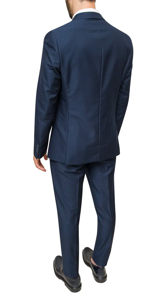 Abito Completo Uomo Sartoriale Smoking Vestito Elegante Formale Cerimonia
