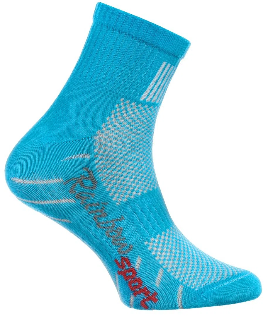 Rainbow Socks - Ragazza Ragazzo Colorate Calzini Sportivi di Cotone
