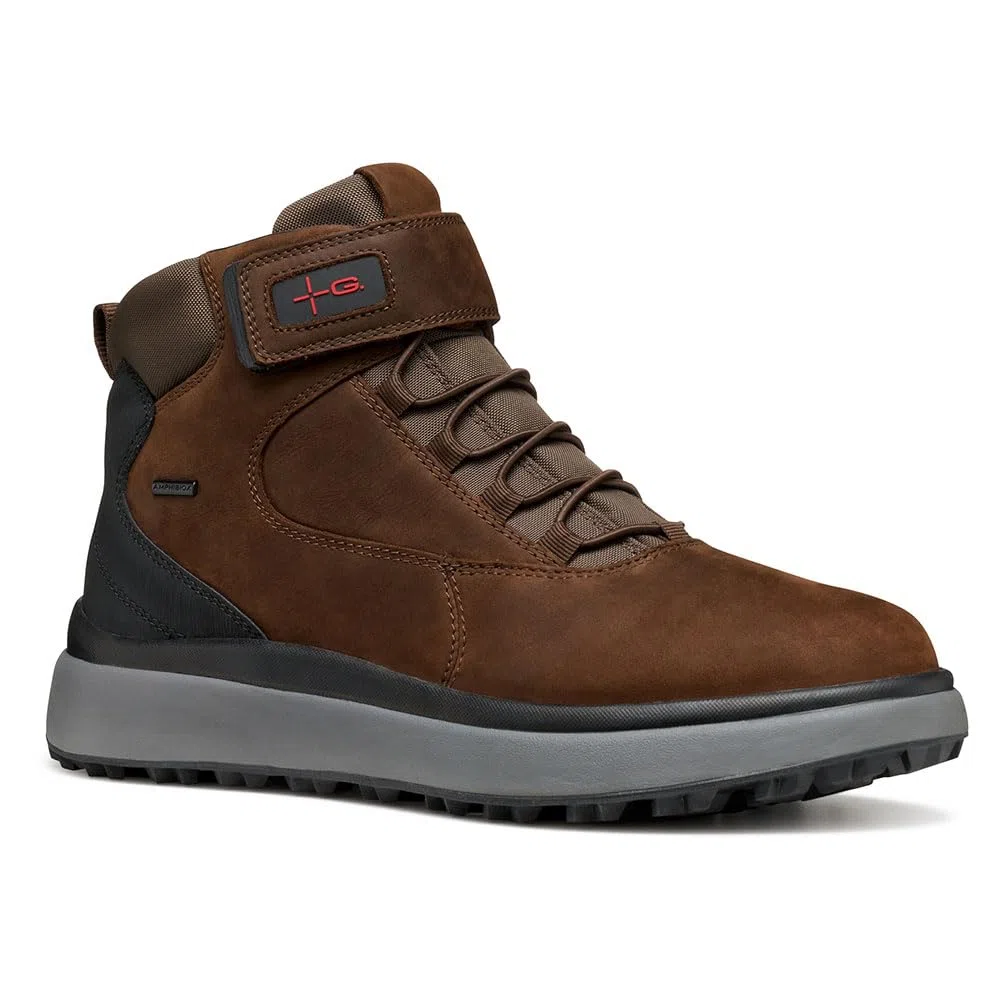Geox U Granito + Grip B A, Stivale alla Caviglia Uomo