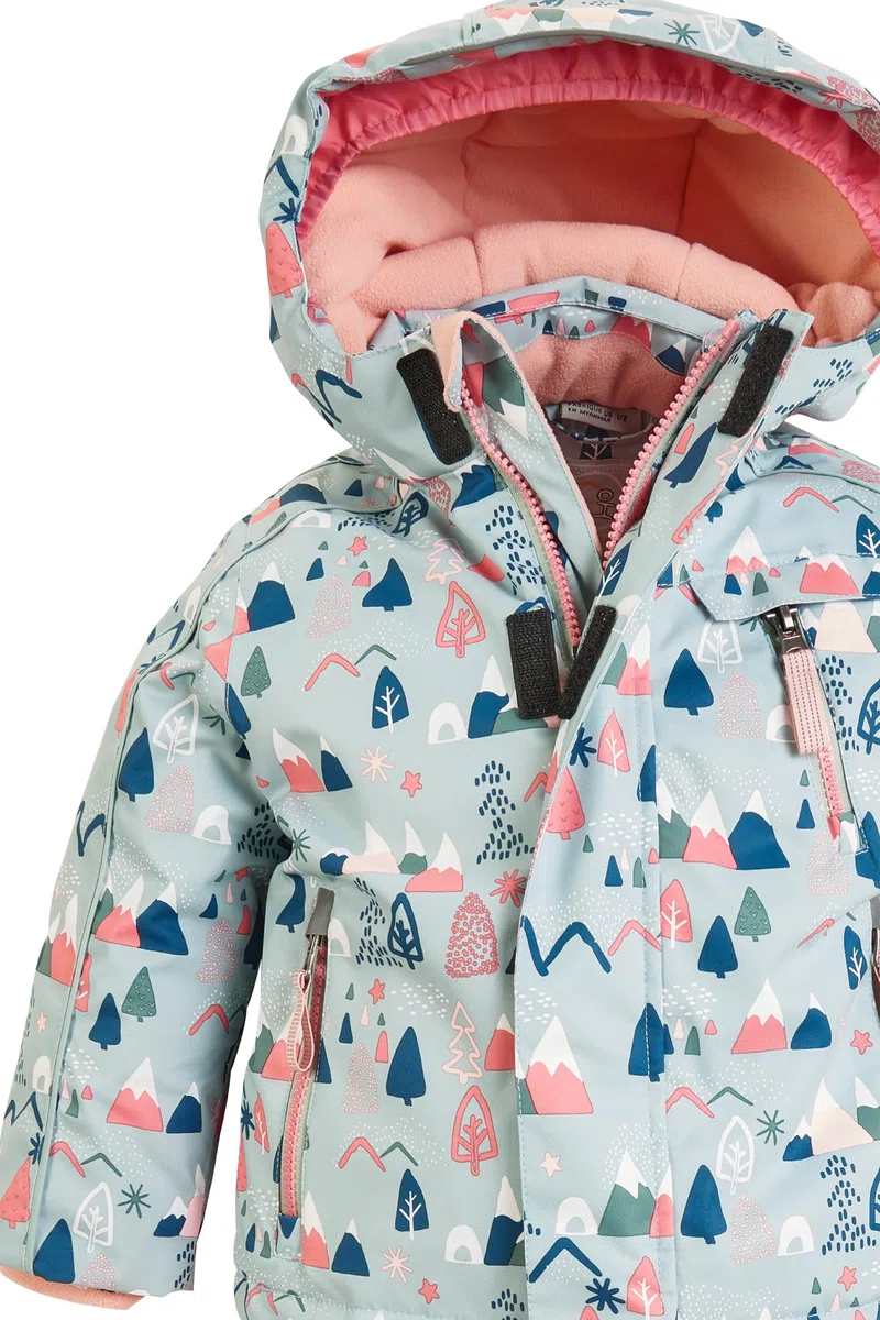first instinct by killtec Fisw 34 Mns Jckt And Pnts Tuta da sci/tuta da neve 3 in 1 con pantaloni staccabili con cerniera e cappuccio, impermeabile Unisex - Bambini e ragazzi