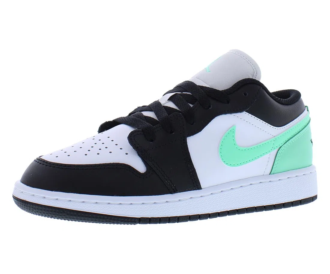 Jordan Scarpe da Ginnastica Air 1 Low Uomo (Nero/Bianco)