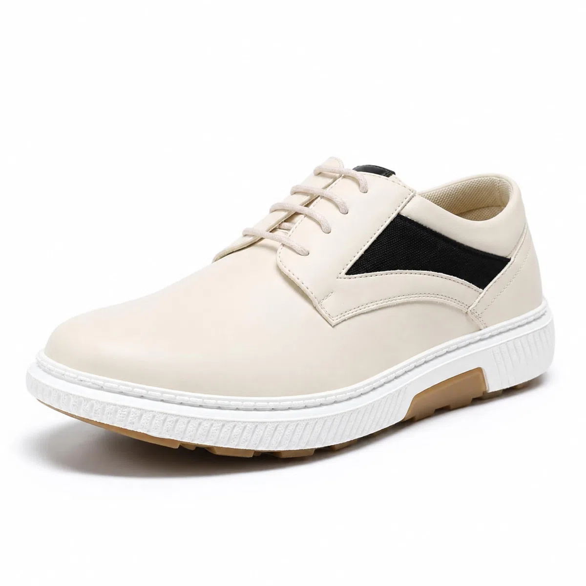 Allthemen Sneakers Uomo Casual Leggere Scarpe di Pelle Lace-Up Basse Business Shoes Oxford per L'Ufficio
