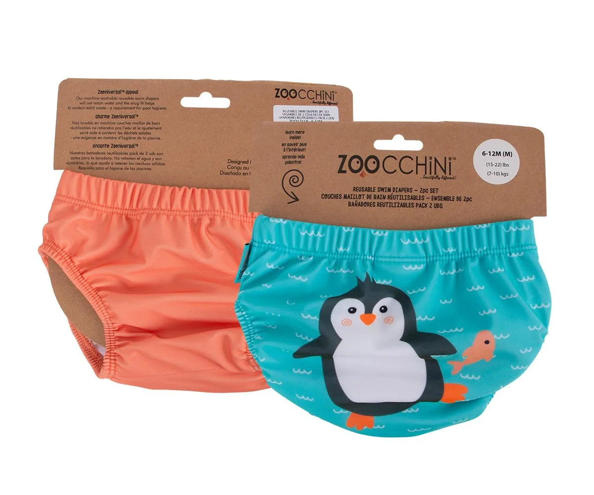Costumino Contenitivo - Parker il Pinguino - Pacco da 2-2T/3T