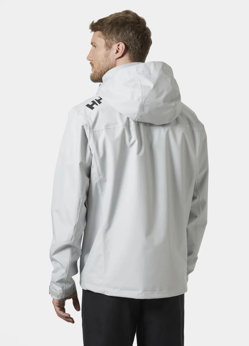 Helly Hansen Giacca Uomo Crew con Cappuccio – Giacca da vela impermeabile e antivento