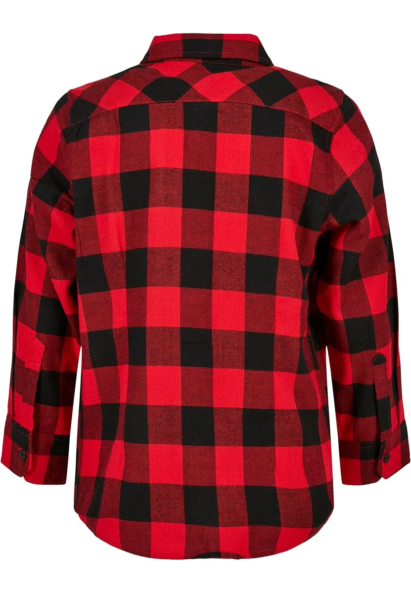 Urban Classics Camicia da Ragazzo in Flanella A Scacchi Camicia Bambini e Ragazzi