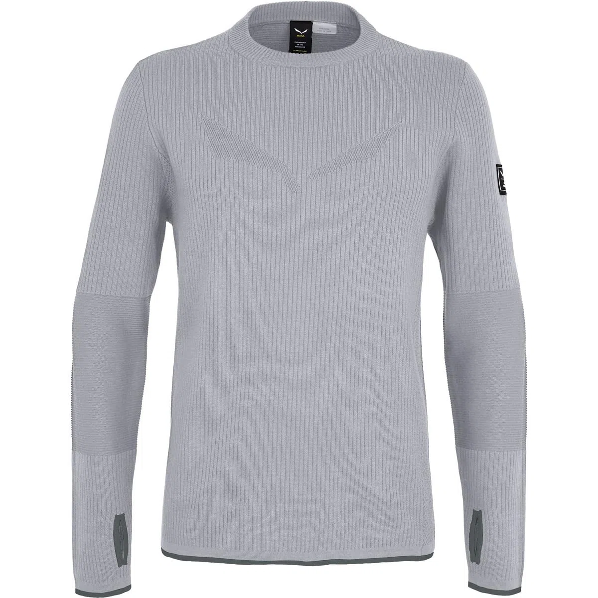 SALEWA Fanes ENG. Logo Am M Pullover. Felpa Uomo
