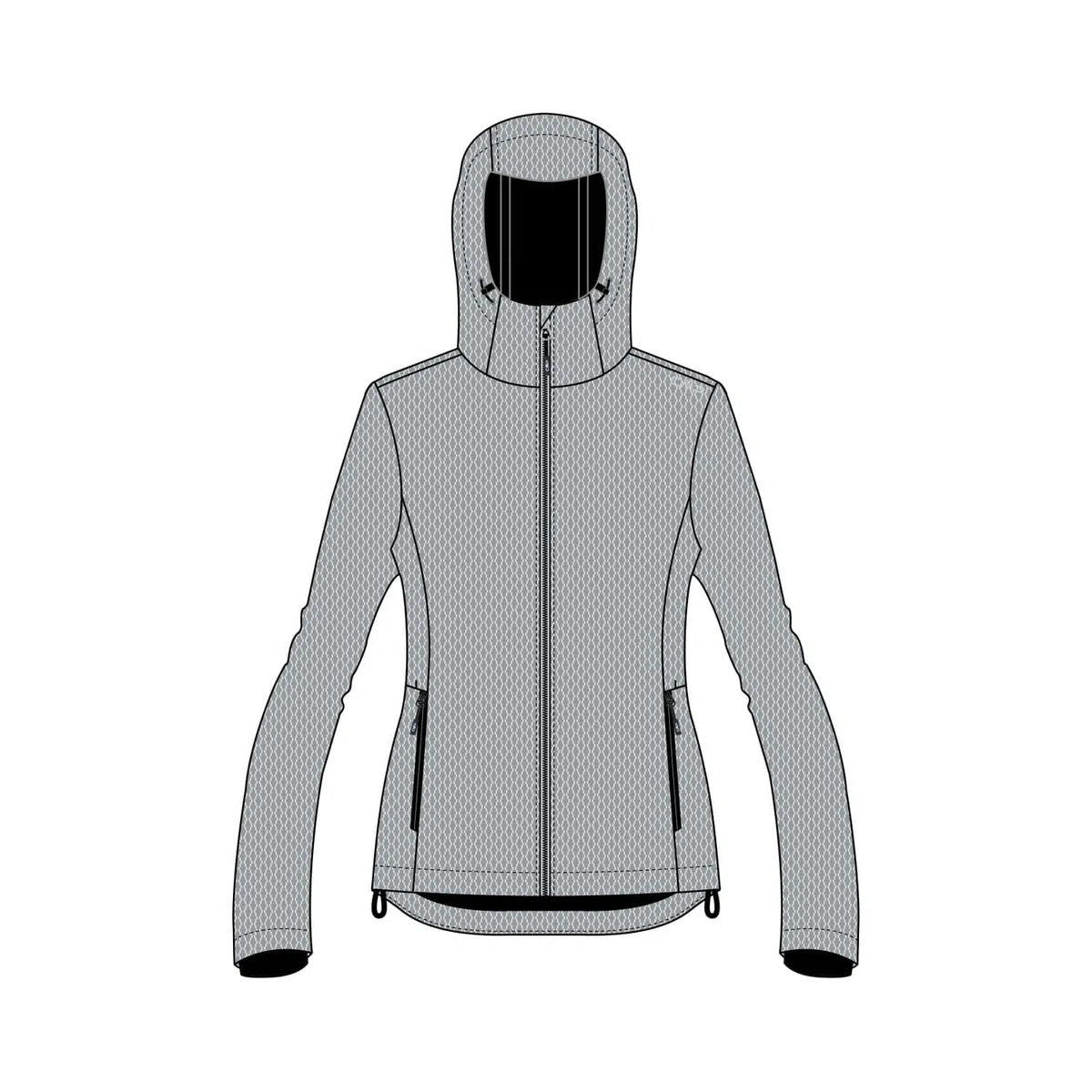 CMP Woman Jacket Fix Hood Jacket Donna