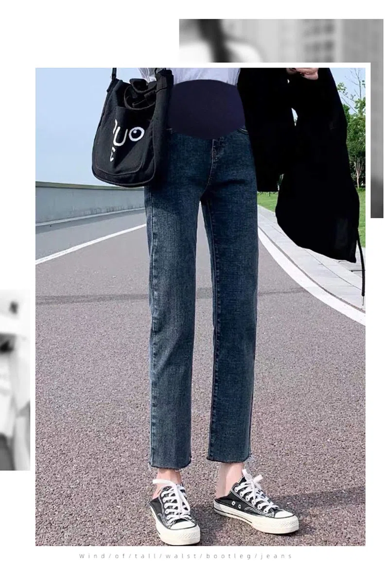 Jeans Premaman Donna sotto/sopra Bump Jeans Premaman Jeans Elasticizzati Skinny Fit