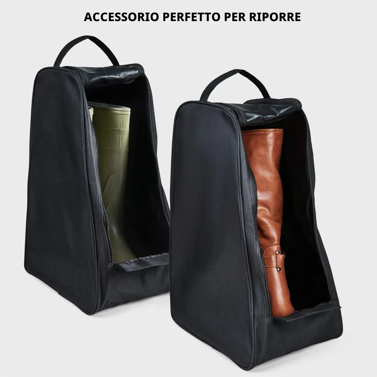 Case4Life Wellington - Borsa per stivali, impermeabile, da viaggio