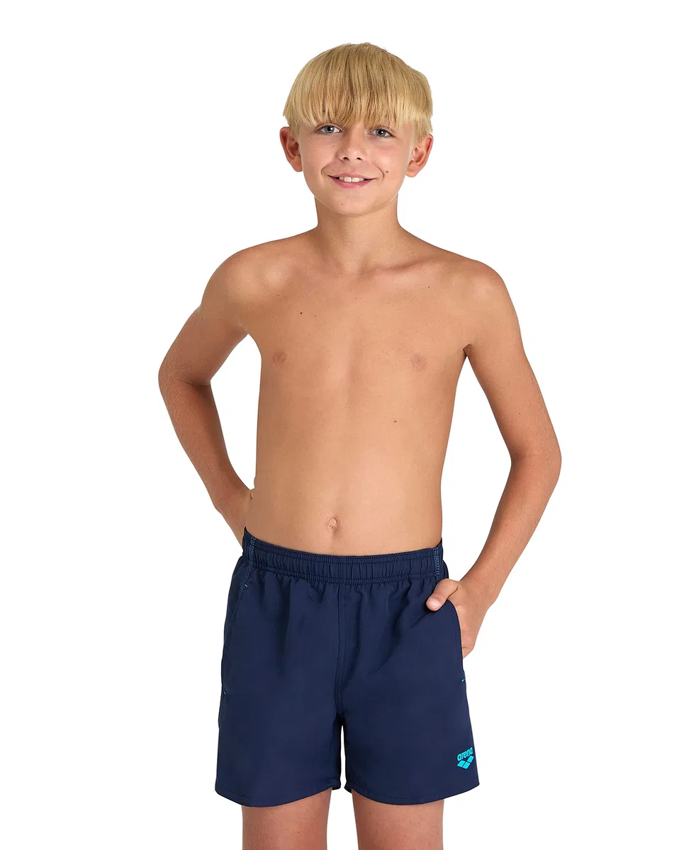 Arena Boys' Beach Boxer Solid R Swim Trunks Unisex - Bambini e Ragazzi