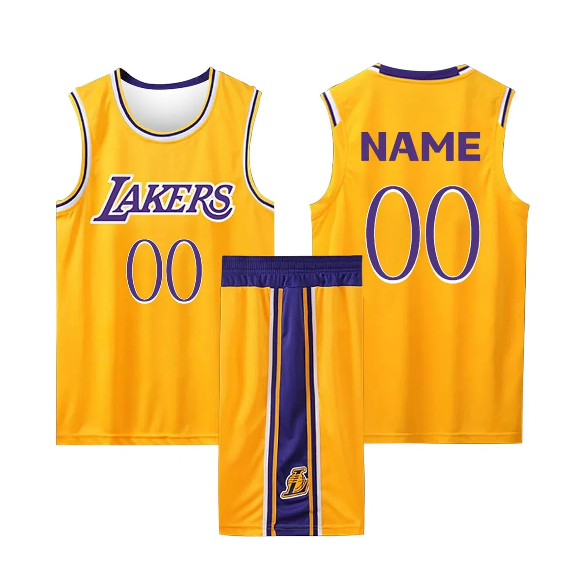 Maglia Basket Personalizzabile - Completamento da Allenamento con Nome, Numero e Squadra per Bambini e Ragazzi