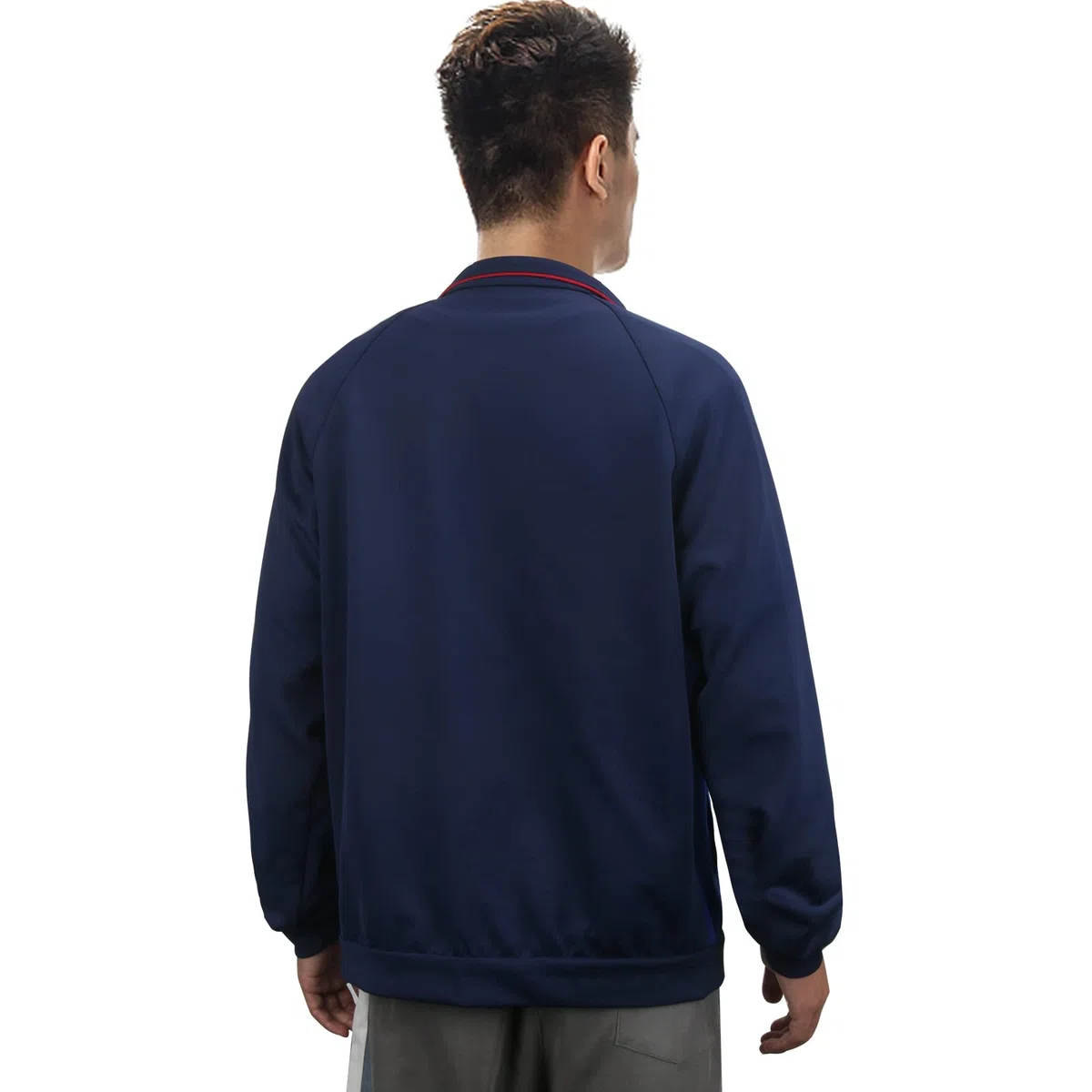 Materuis Giacca da allenamento da calcio, leggera, per adulti, colore: blu