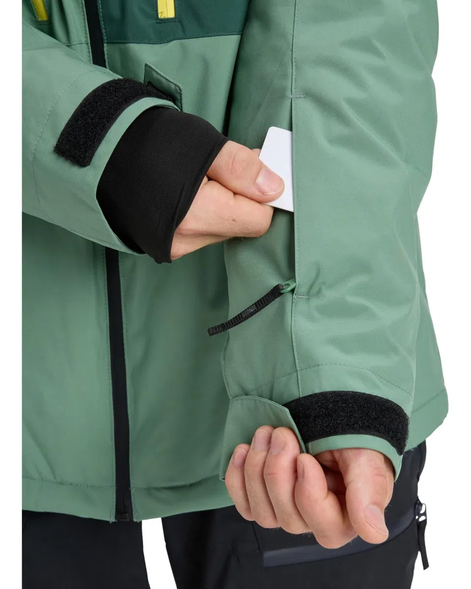 Quiksilver Sycamore Solid 20k Jacket Gilet Uomo (Pacco da 1)