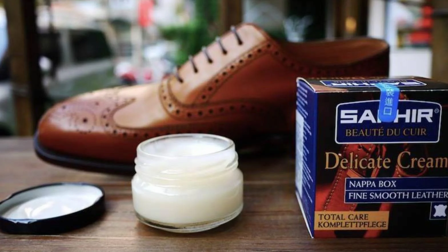 SAPHIR Cera crema delicata zaffiro