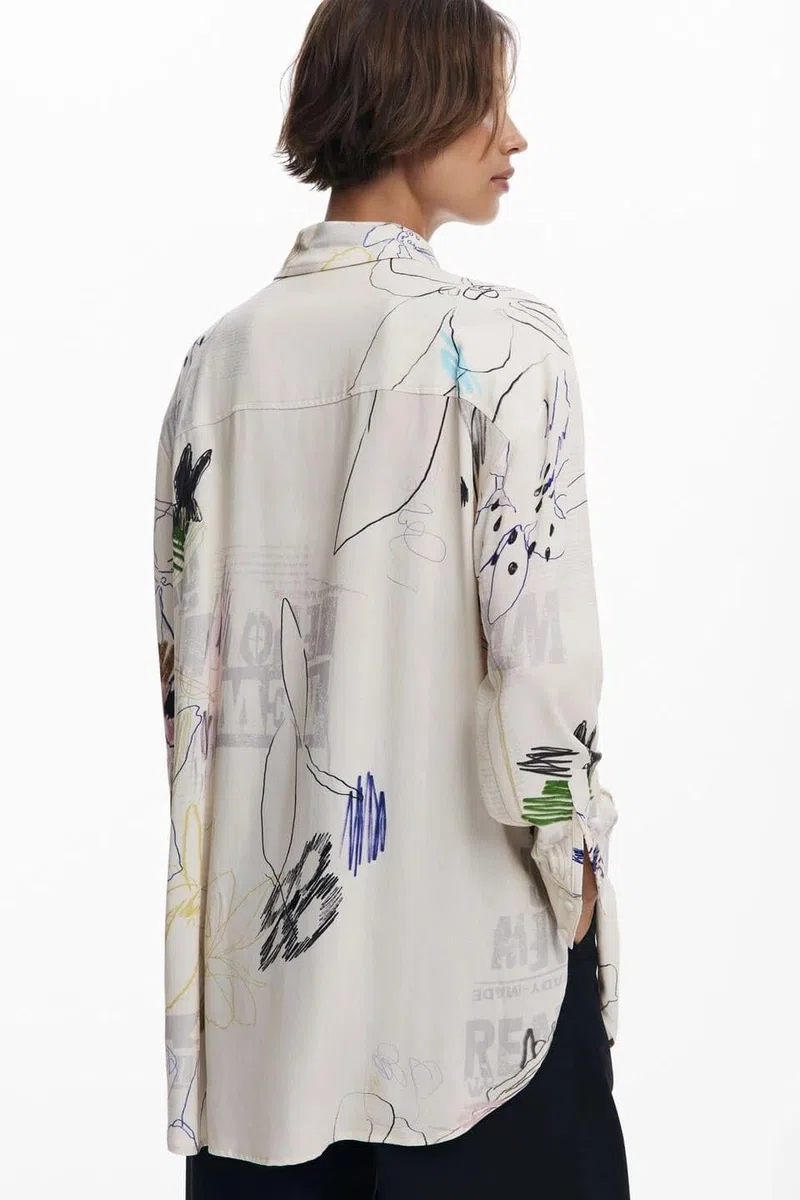 Desigual 25wwcw14 Blouse Donna (Pacco da 1)