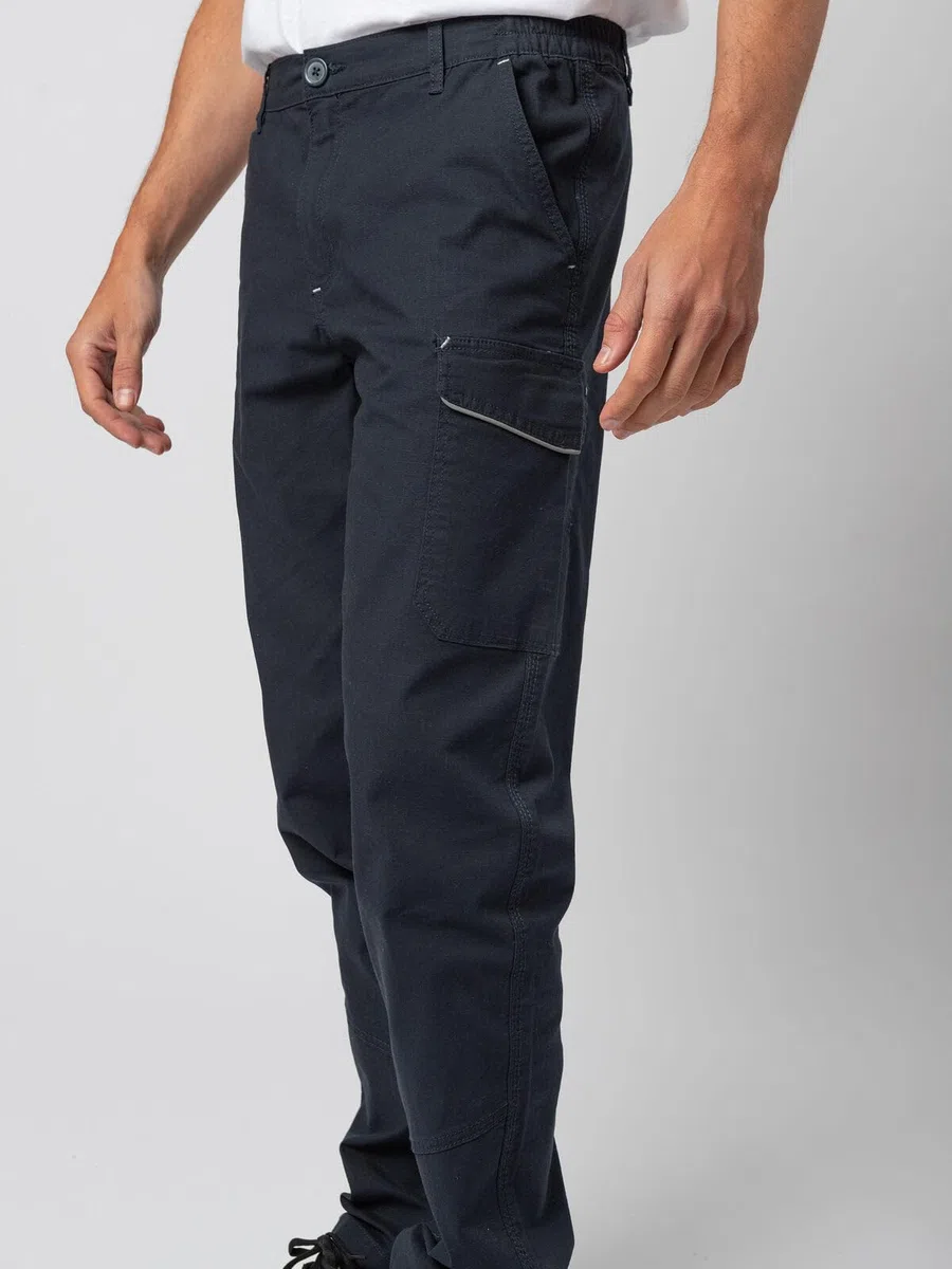 CHEMAGLIETTE! Pantaloni da Lavoro Uomo Power, 98% Cotone, Certificato CE CAT1, Multitasche, Elastici Vita