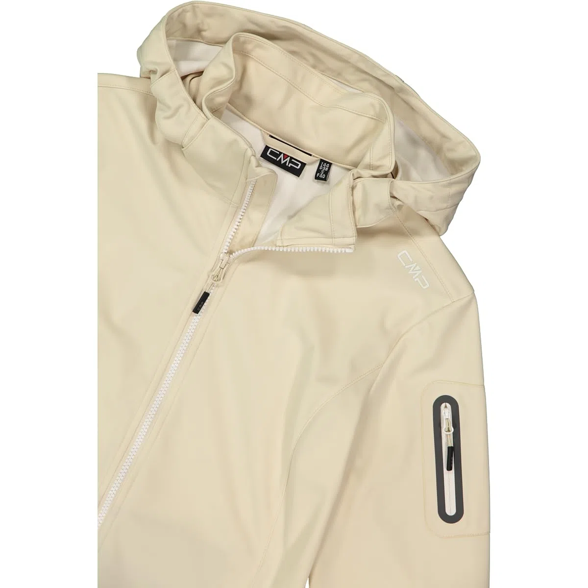 CMP Giacca Donna in Light Softshell con cappuccio staccabile, 39A5016