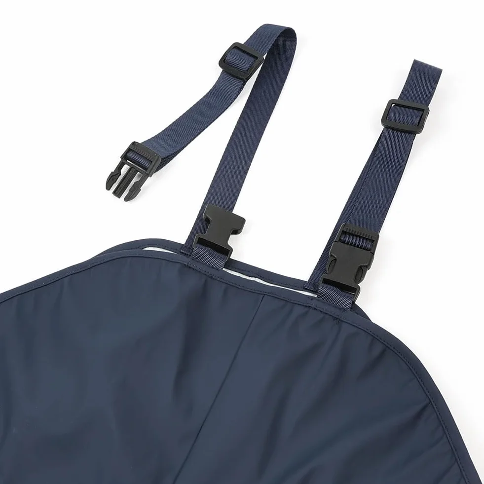 flintronic Pantaloni Impermeabili Bambini e Ragazzi, Antipioggia Sfoderati, Fango con Striscia Riflettente