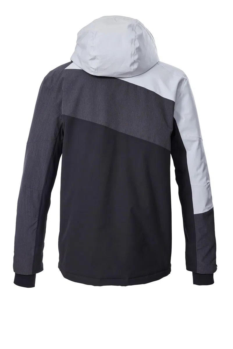 Killtec Ksw 102 Mn Ski Jckt Giacca da sci/giacca funzionale con cappuccio e paraneve con chiusura a cerniera Uomo