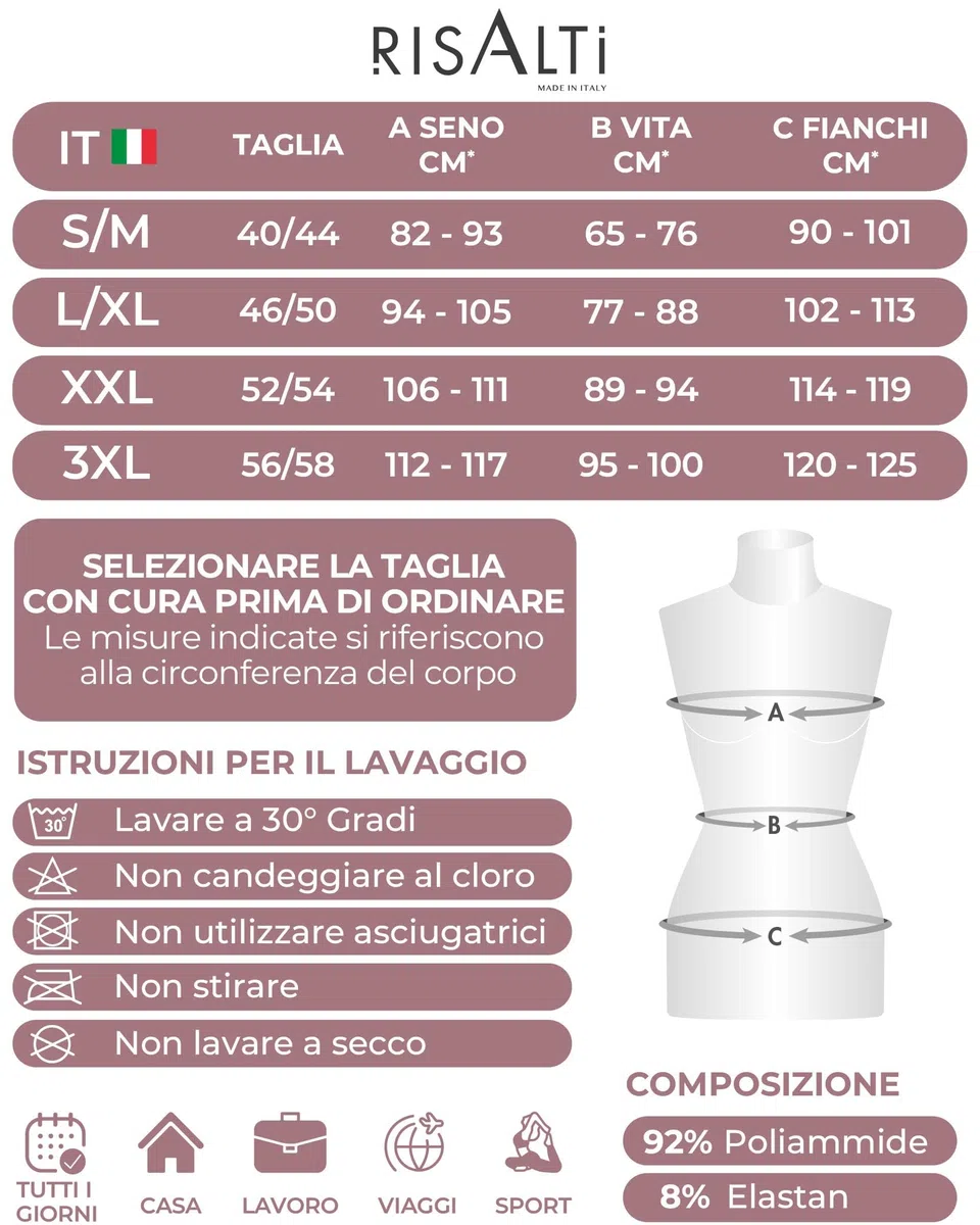 Risalti Culotte Donna Vita Bassa Microfibra 3 pz - Mutande Boxer Donna Elasticizzate, Culotte Microfibra Senza Cuciture ed Etichette, Intimo Traspirante più Morbido del Cotone – Made in Italy