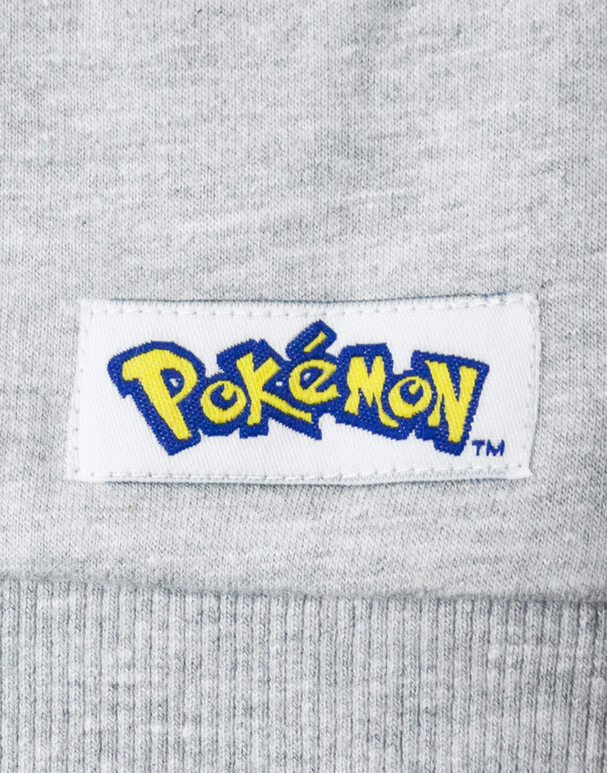 Pokémon Maglione con Cappuccio a Maniche Lunghe Grigio con Zip e Cappuccio Boys