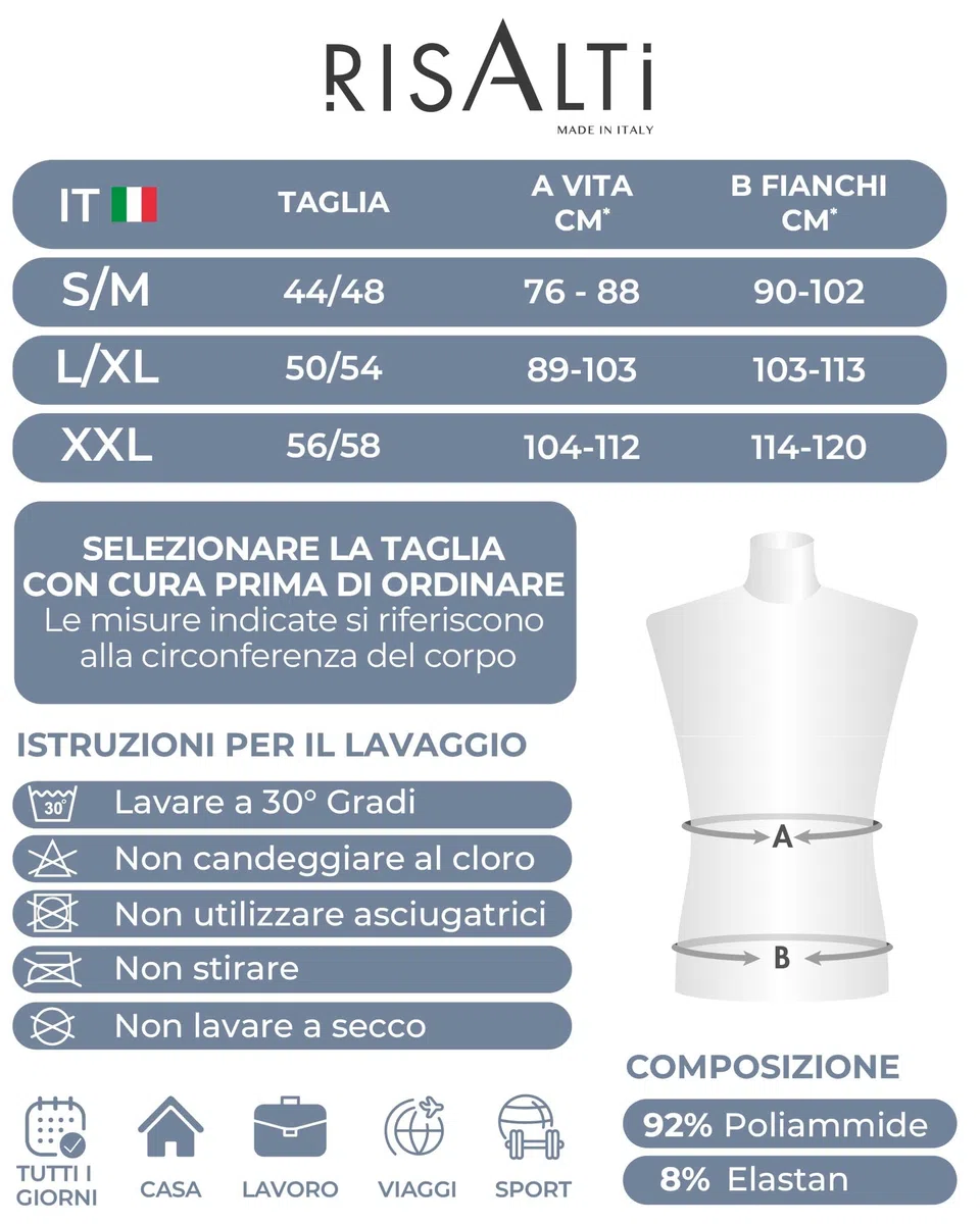 Risalti Boxer Uomo Elasticizzati in Microfibra 3 pz - Mutande Uomo più Morbide dei Boxer Cotone, Mutande Senza Cuciture ed Etichette, Intimo Comodo - Made in Italy