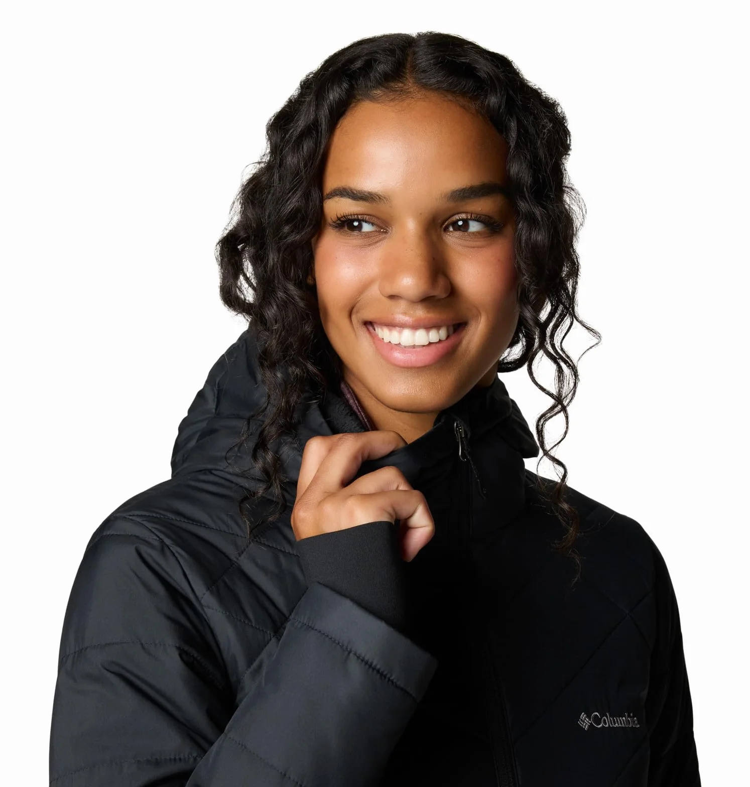 Columbia Heavenly Long Hooded Jacket, Piumino Con Cappuccio Donna