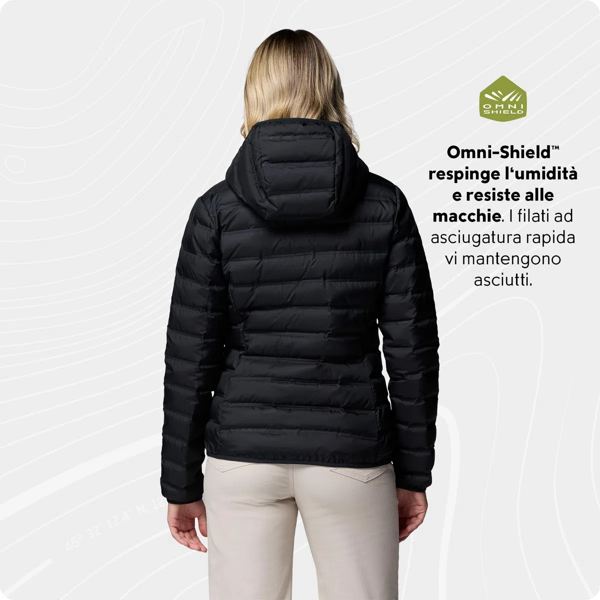 Columbia Women's Lake 22 Down Hooded Jacket, Hooded Puffer Down Jacket