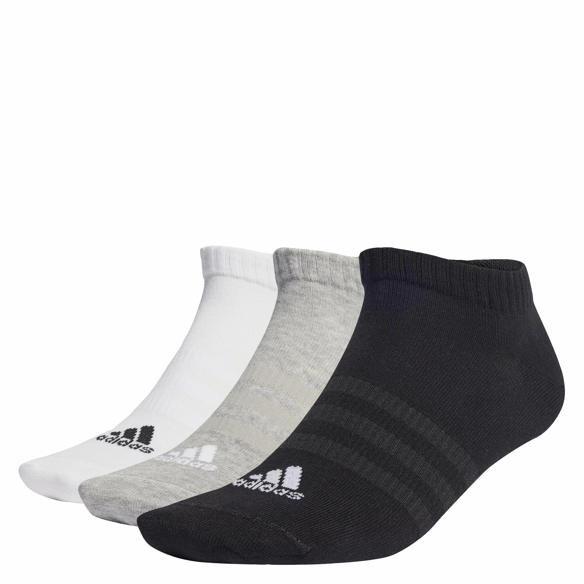 adidas Unisex Calzini Thin and Light Sportswear Low-Cut (3 paia)