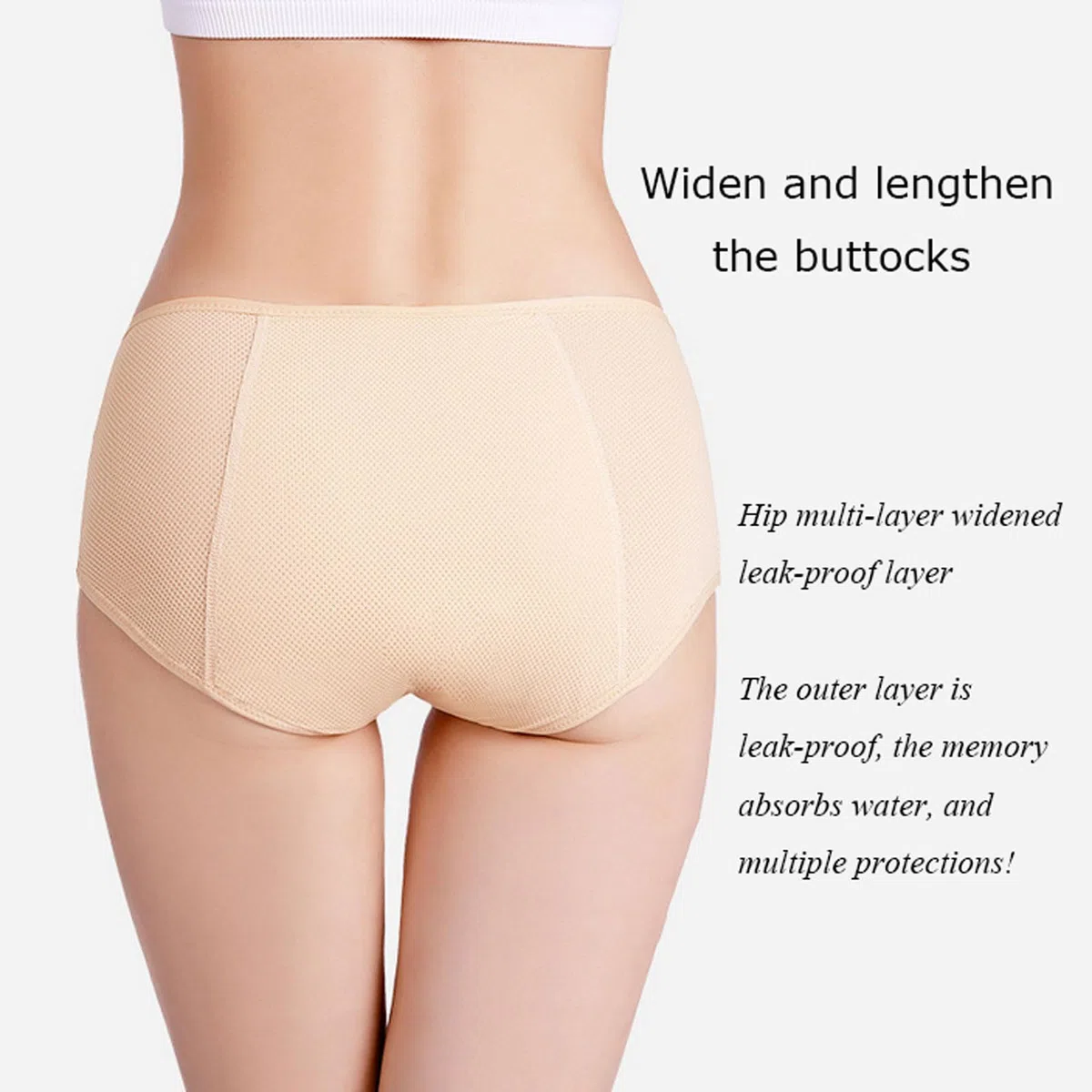 Pantalone Intime da Donna, 3 Pezzi, pulibile, Traspirante, Impermeabile, Pantalone Intime da Donna