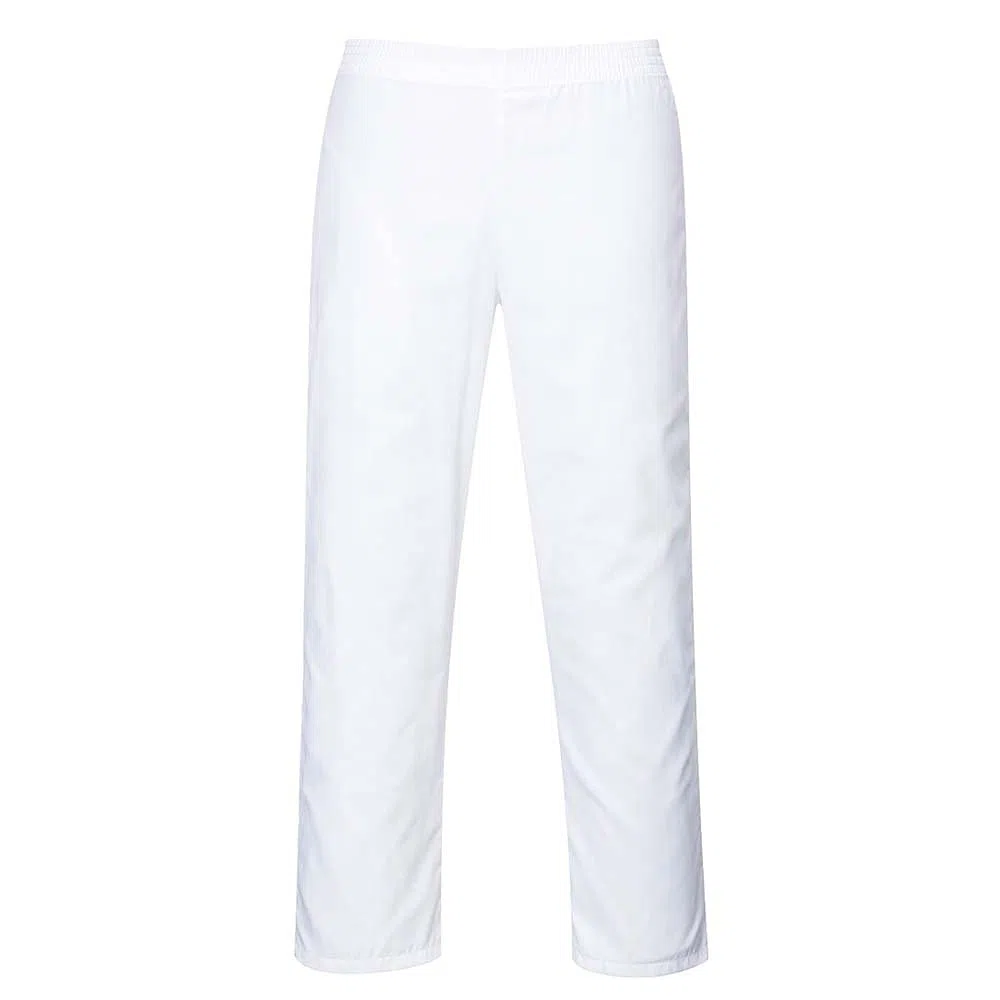Portwest 2208 - Bakers Pantalones, color Blanco, talla XL