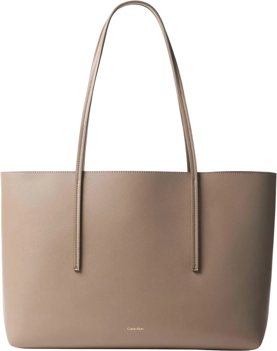 Calvin Klein Donna Borsa Tote Bag Foil Logo con Custodia Estraibile