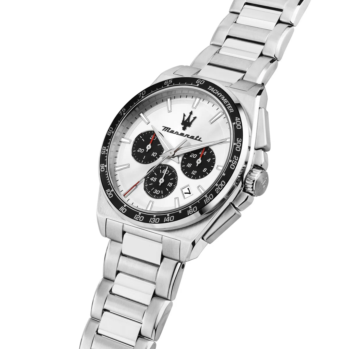 Maserati Orologio Uomo in Acciaio, Cronografo, Analogico, 43 mm, Collezione VELOCITA', Regalo Uomo - R8873652006