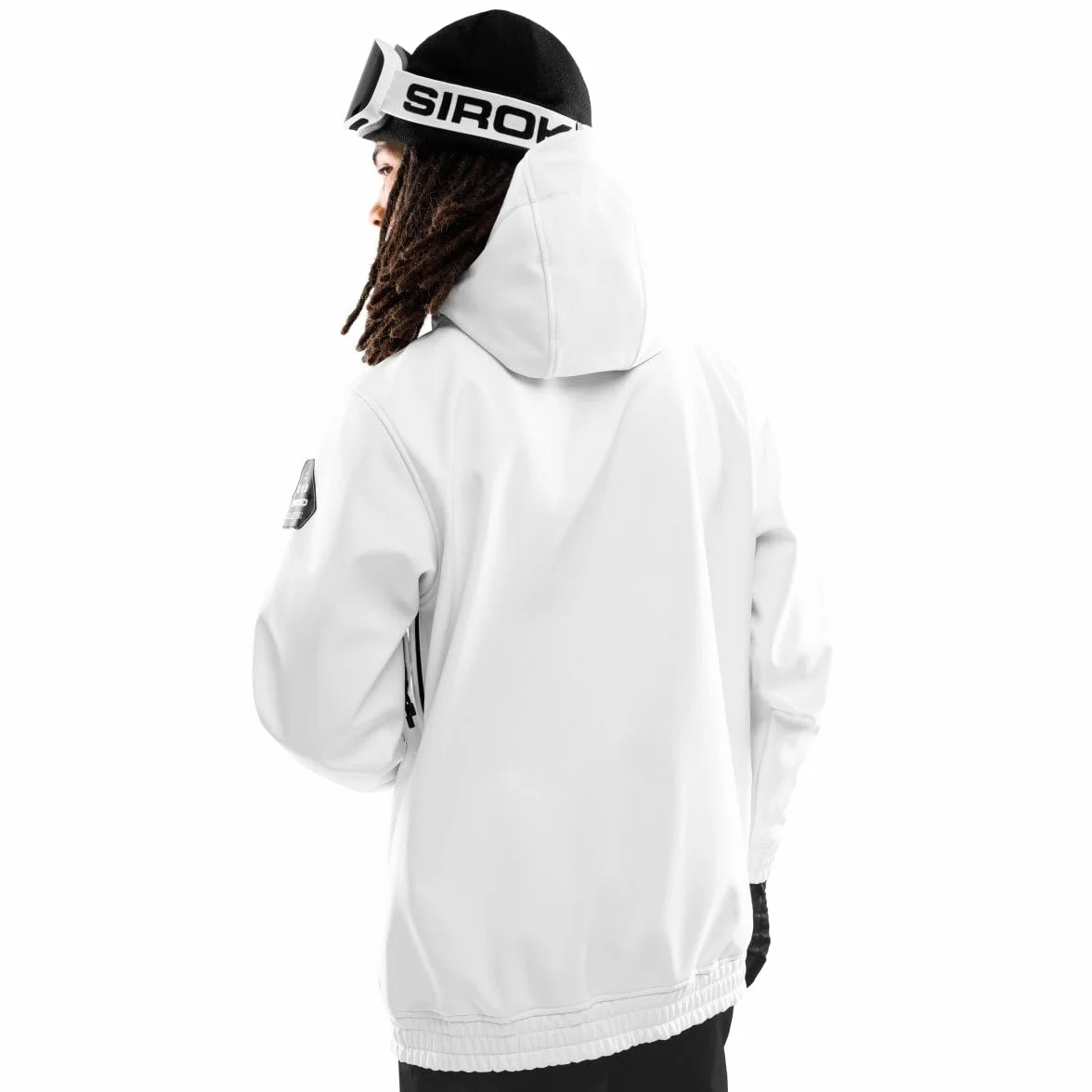 SIROKO - Giacca da Snowboard con Tasca a Marsupio W3 Antarctica