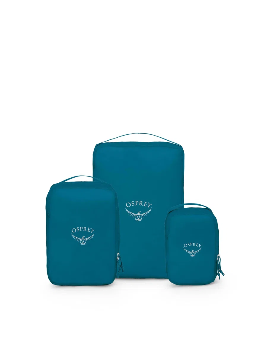 Osprey Ultralight Cubo organizer, 15L, Waterfront Blue, Set