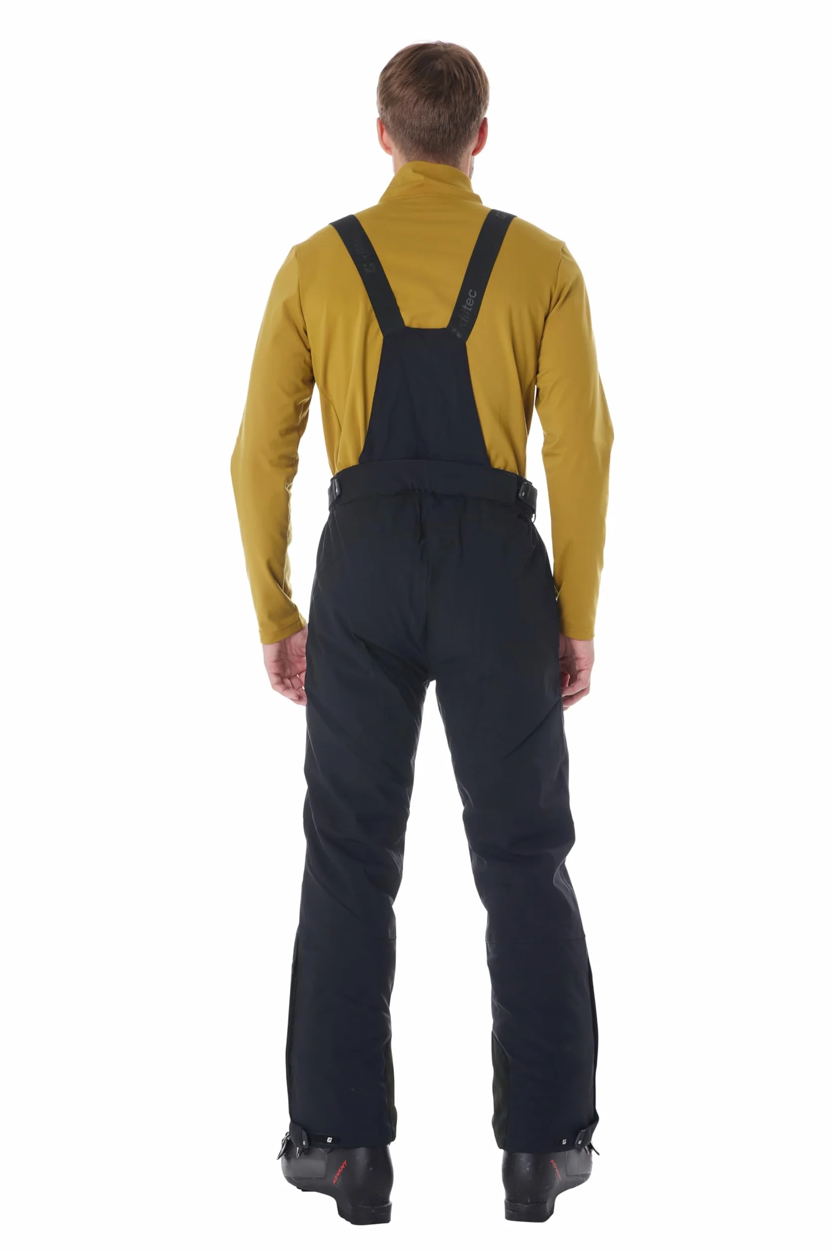Killtec - Enosh, Pantaloni da Sci/Pantaloni Funzionali con Bretelle Rimovibili, Protezione Bordi e paraneve Uomo