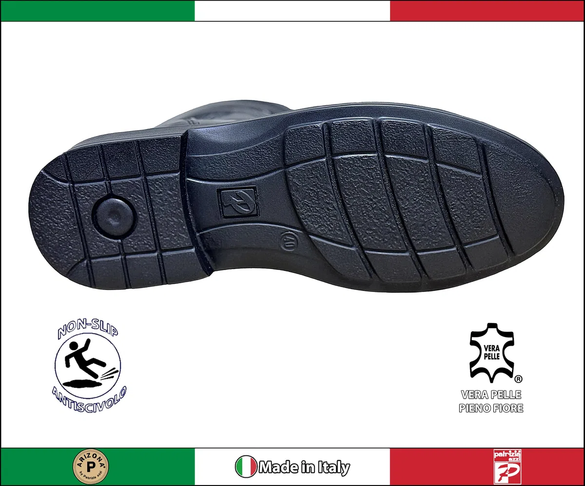 Generico Stivaletti in Vera Pelle per Uomo, Patrizia Azzi, Linea Arizona Art.90299 100% Made in Italy