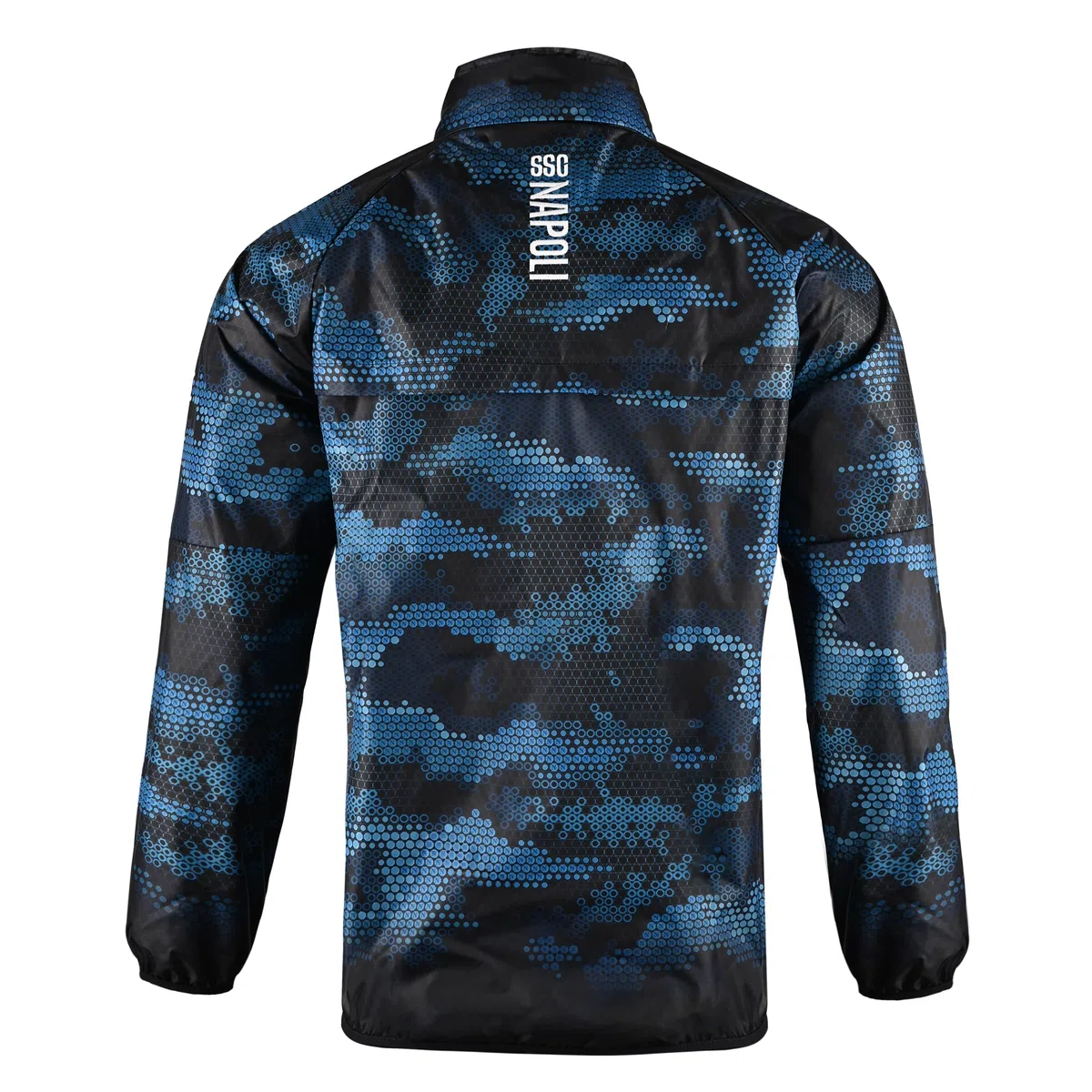 SSC NAPOLI Giacca Antivento, EA7 Prodotto Ufficiale, Softshell Calcio 2024/2025