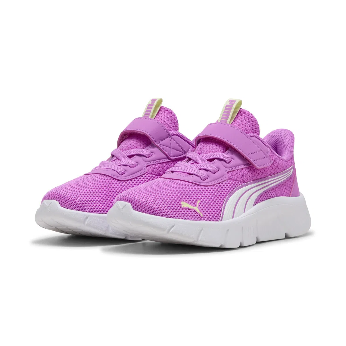 Puma Flexfocus Modern AC+ PsSneaker Unisex per Bambini, Electric Orchid Puma White, 33 EU