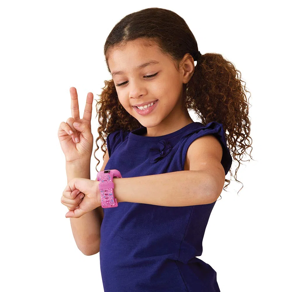 VTECH - Kidizoom Smartwatch Connect DX2 Rose - Montre Photos et Videos