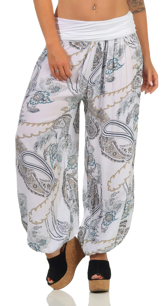 Malito Donna Pantaloni Aladdin Panathlon Yoga Pants Sport 7185